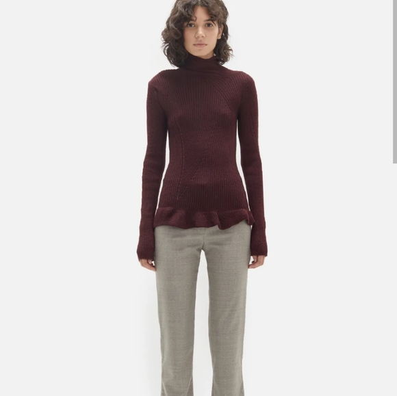 NWT Acne Studios Rosie Rib Sweater Made in Italy Size S